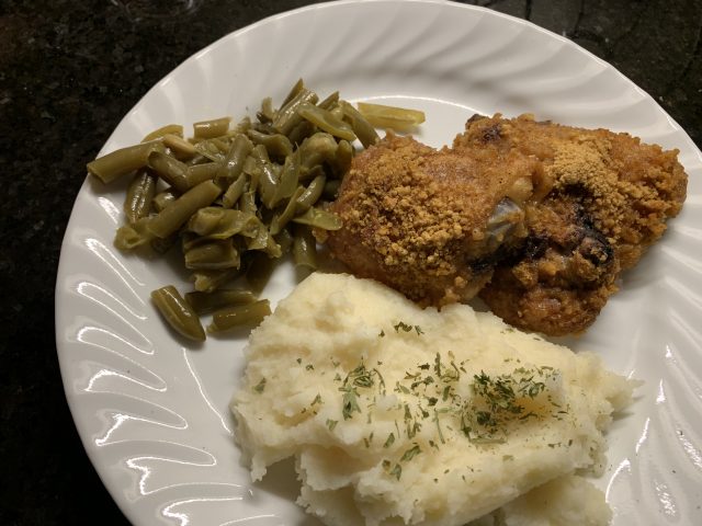 Simple Chicken Thigh Dinner