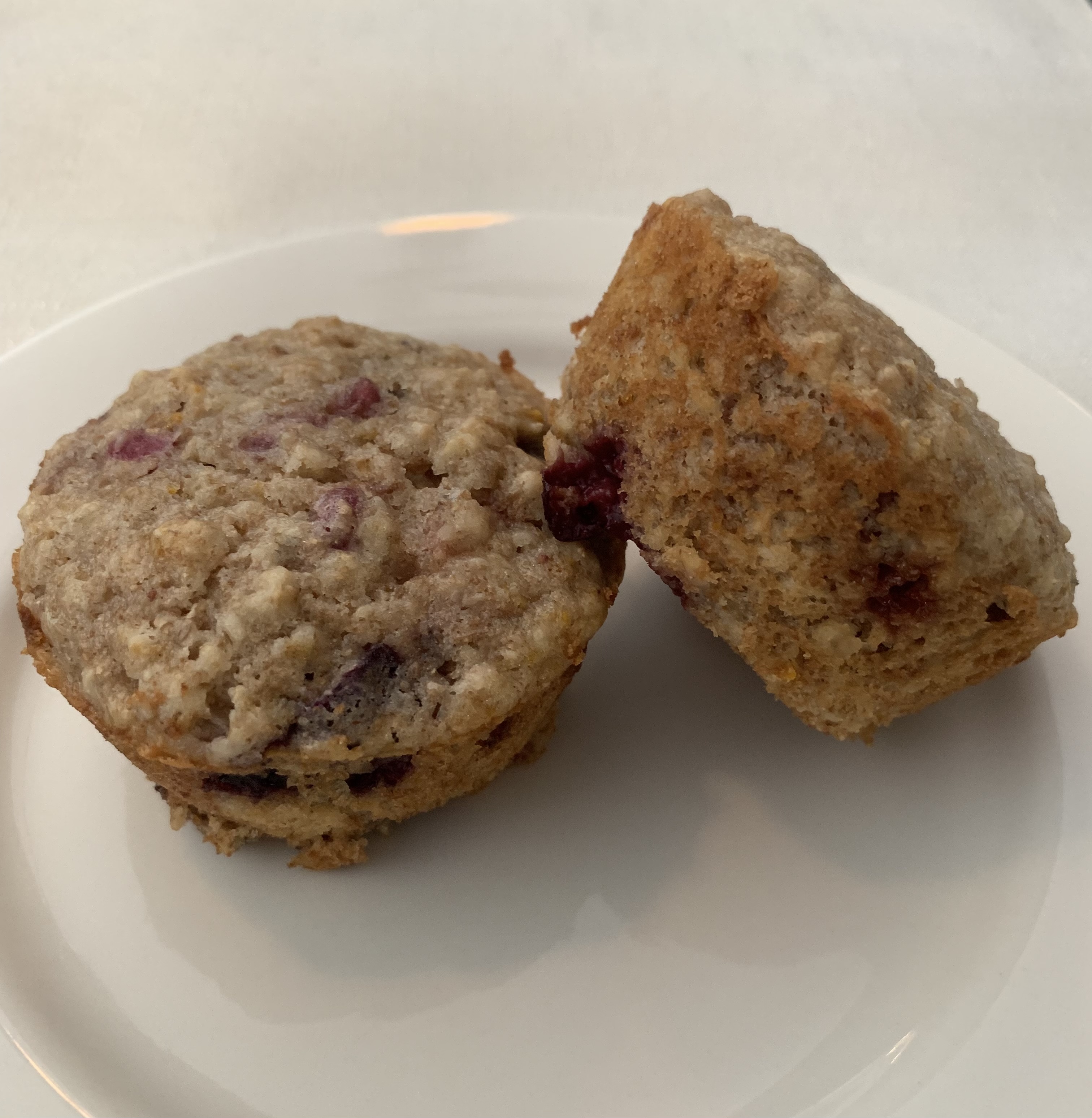 Oatmeal Berry Muffins