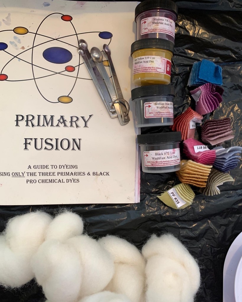 Wool Roving Sensory Activity Painted Wool Roving Tutorial