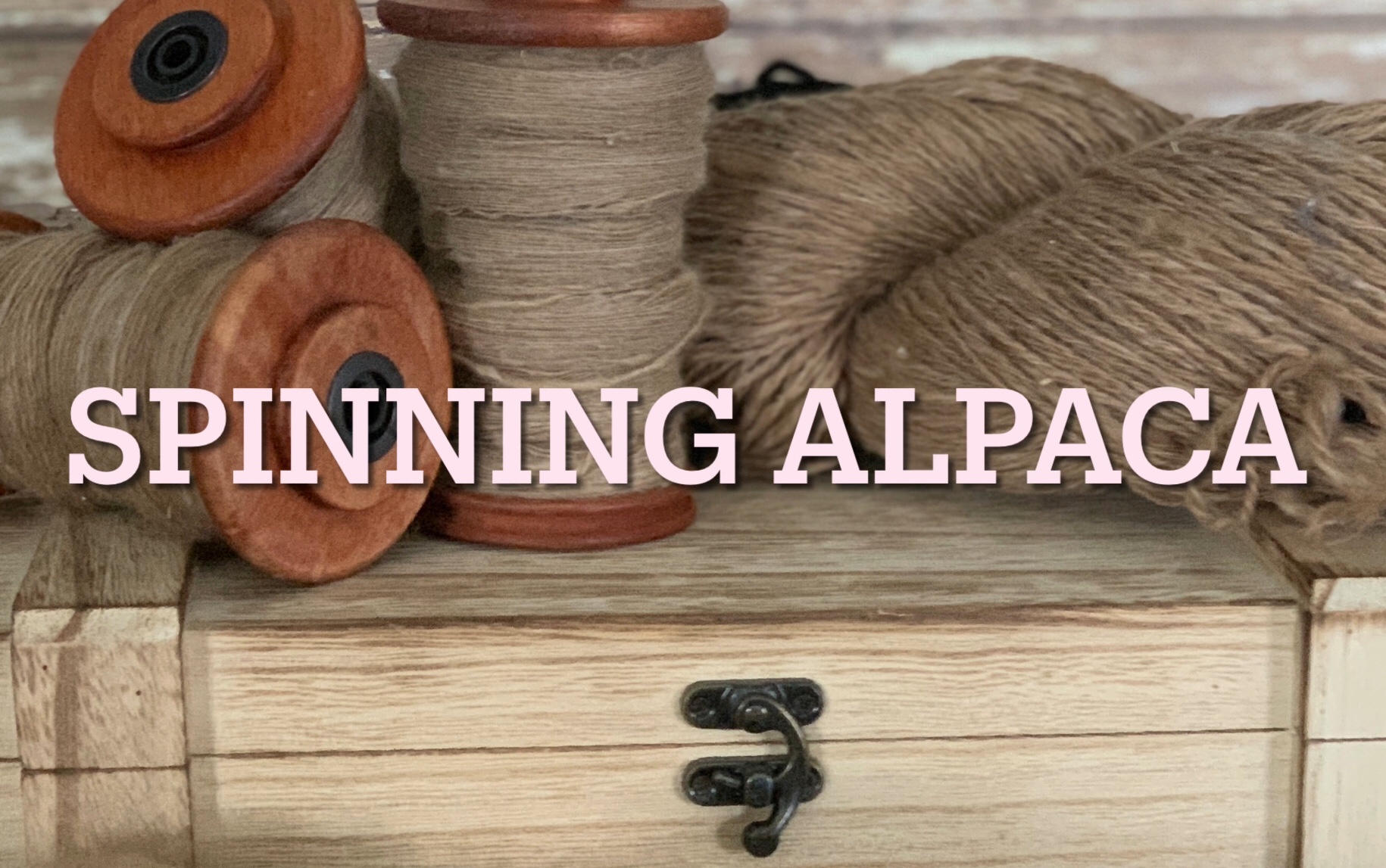 Spinning Alpaca Fibre
