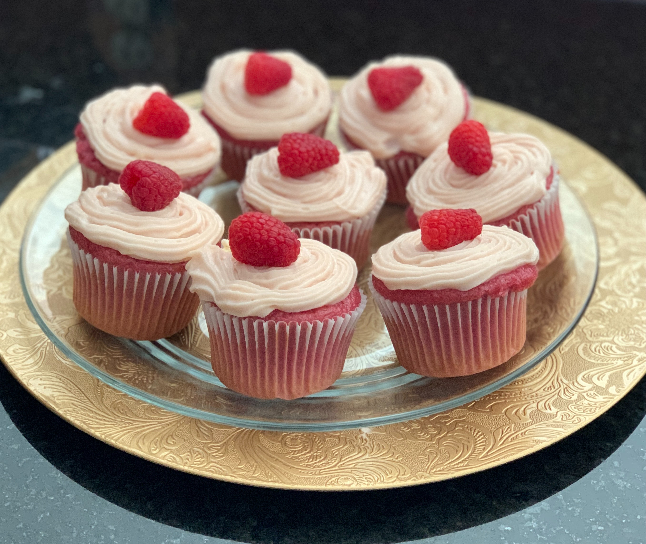 Raspberry Cupcakes