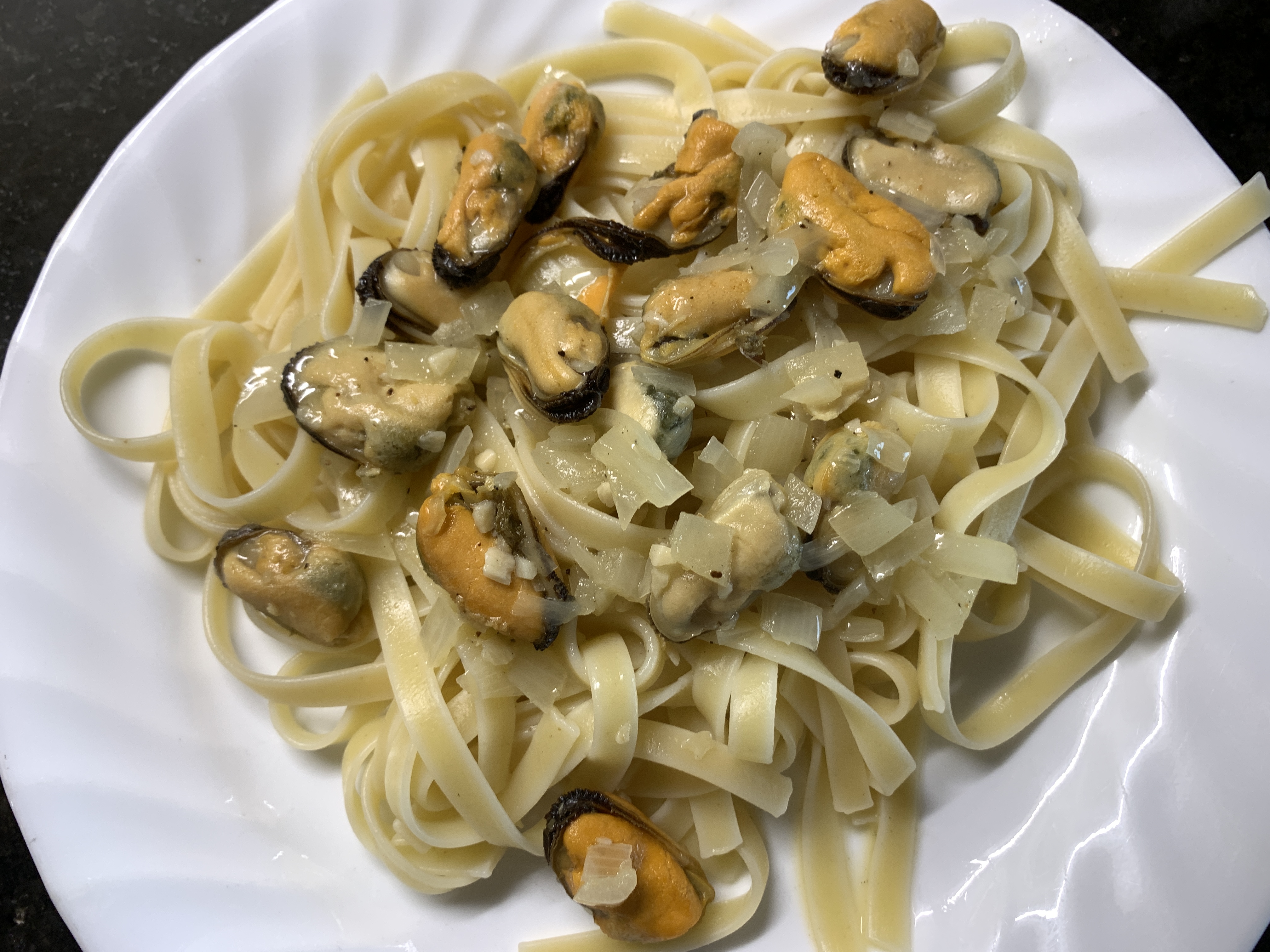 Linguine Mussel Pasta