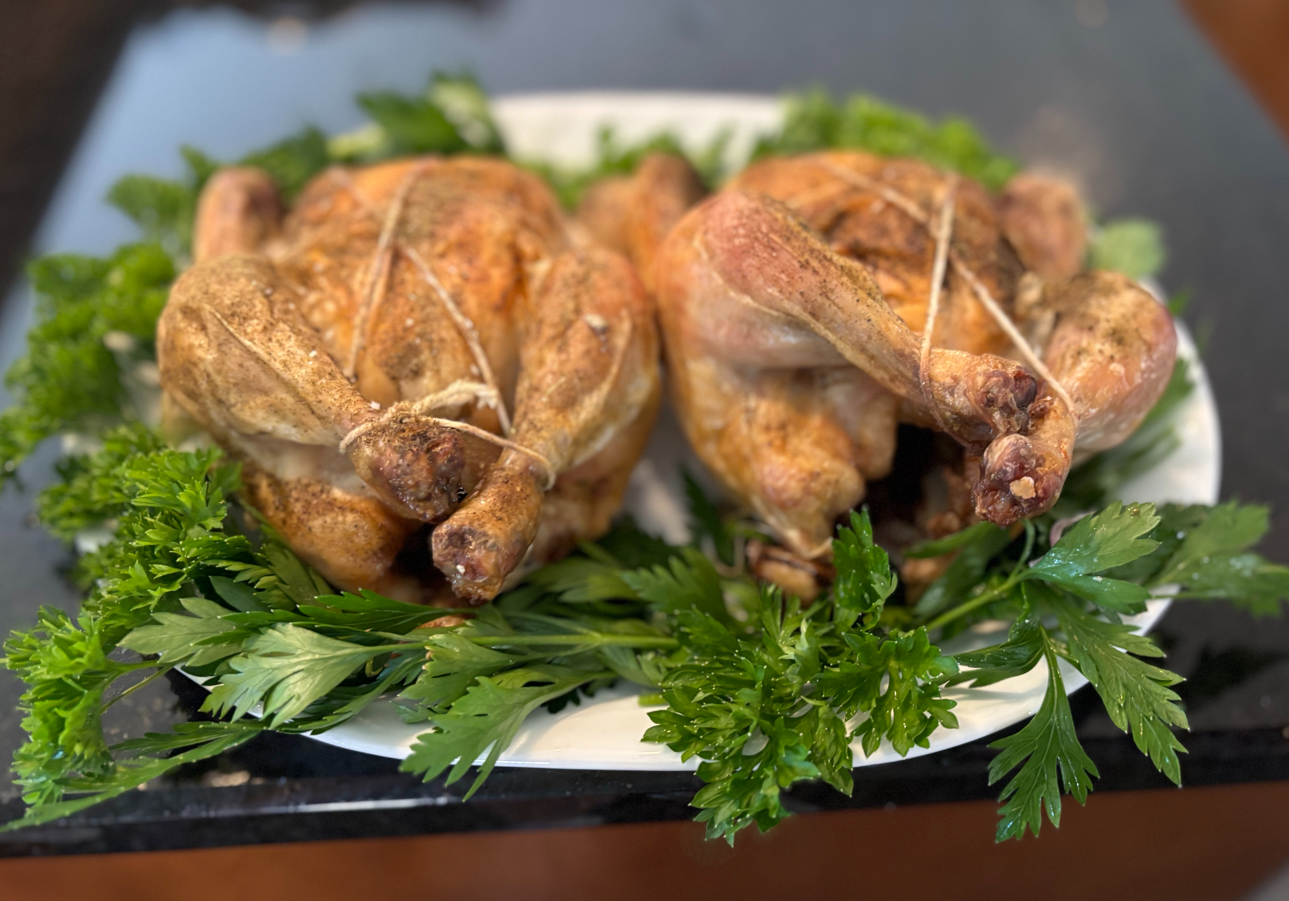 Roasted Cornish Hens